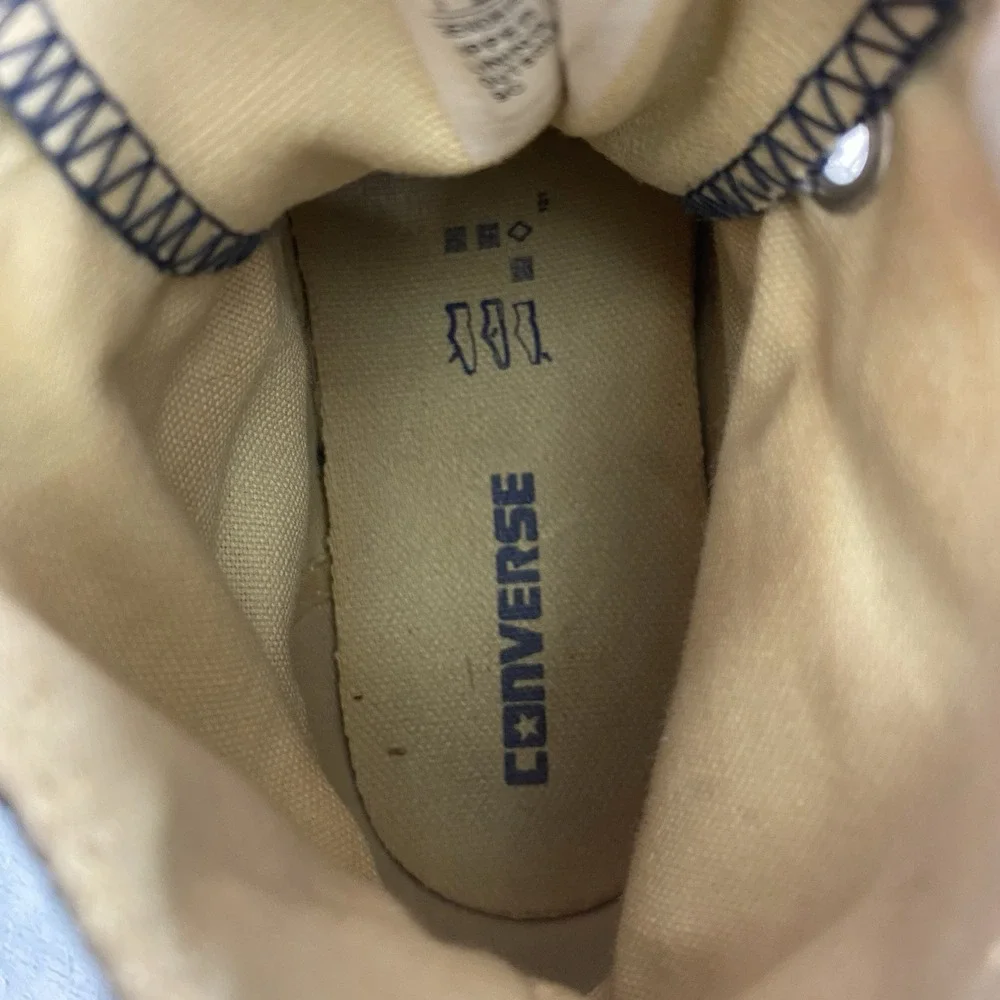 Converse Sneakers Youth 3 Blue Canvas High Top Kids Shoes Chuck Taylor All Star